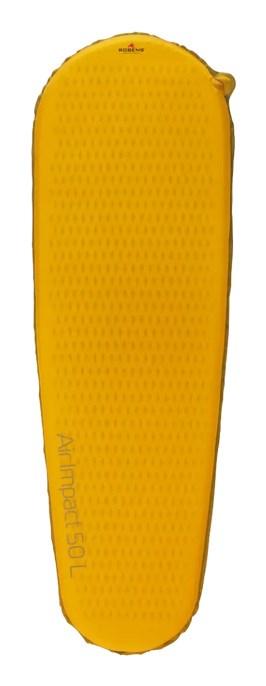 Robens Air Impact 50 L - selvoppustelig liggeunderlag 195 × 62 cm, gul billede