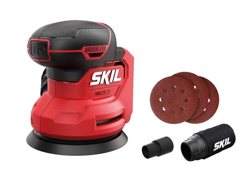 Skil 3746CA ekscentersliber 20 V - ledningsfri, børsteløs billede
