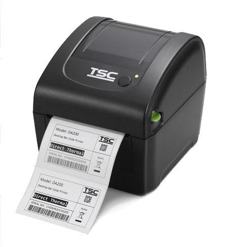 TSC DA210 etiketprinter - direkte termisk, 203 dpi, 152,4 mm/sek, kablet billede