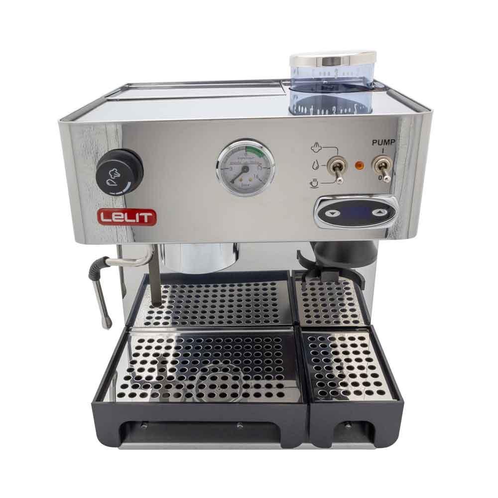 Lelit Anita espressomaskine - semiautomatisk kaffemaskine i stål billede