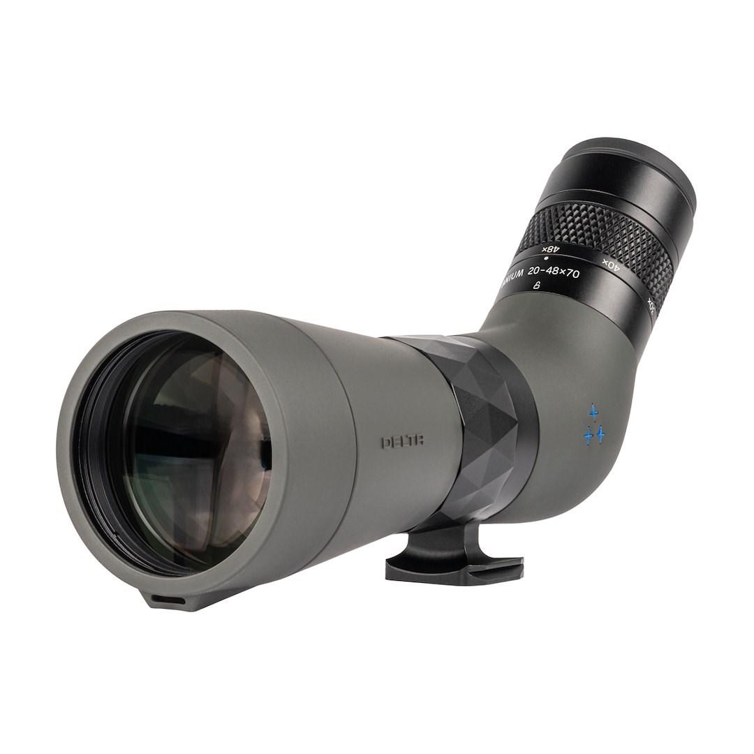 Delta Titanium 70ED - observationskikkert 20-48×70 med vinklet okular billede