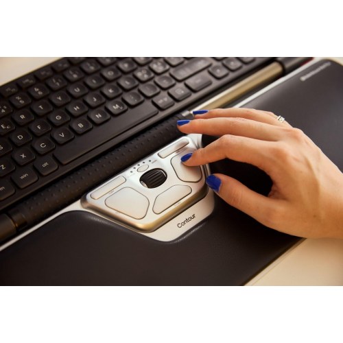 Contour RollerMouse Red Plus - kablet ergonomisk mus til tastatur