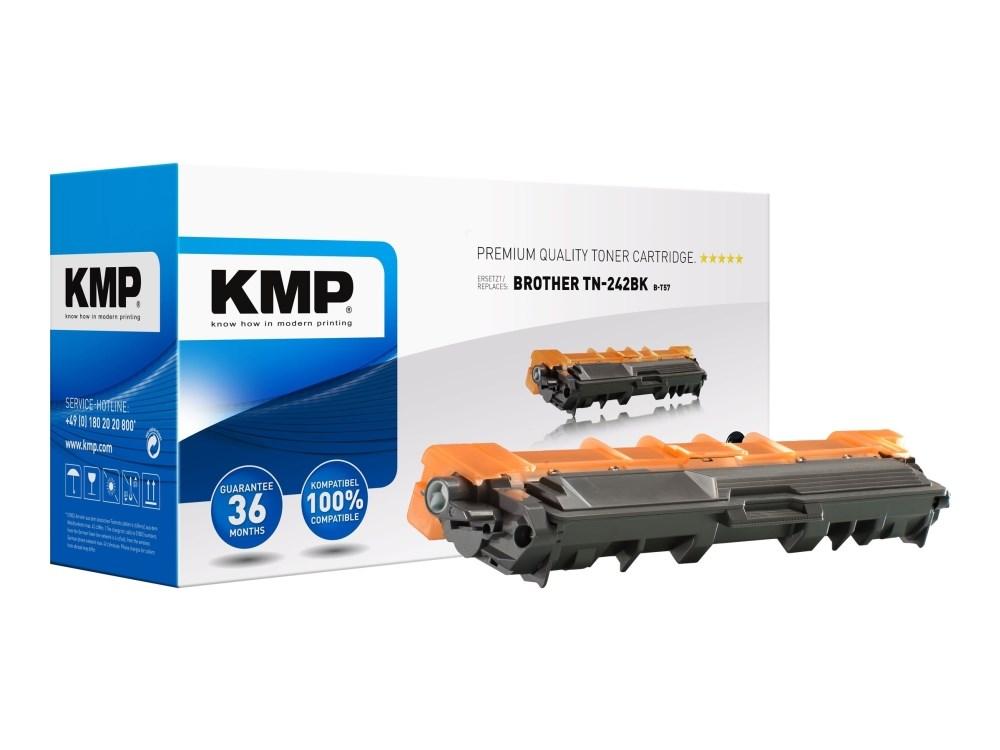 KMP toner til Brother TN-242BK - sort, 2.500 sider, B-T57 (remanufactured) billede