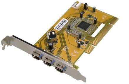 Dawicontrol PCIe-kort - FireWire (IEEE 1394) billede