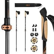 Nordic walking stave NW8613 - kulfiber - teleskopiske billede