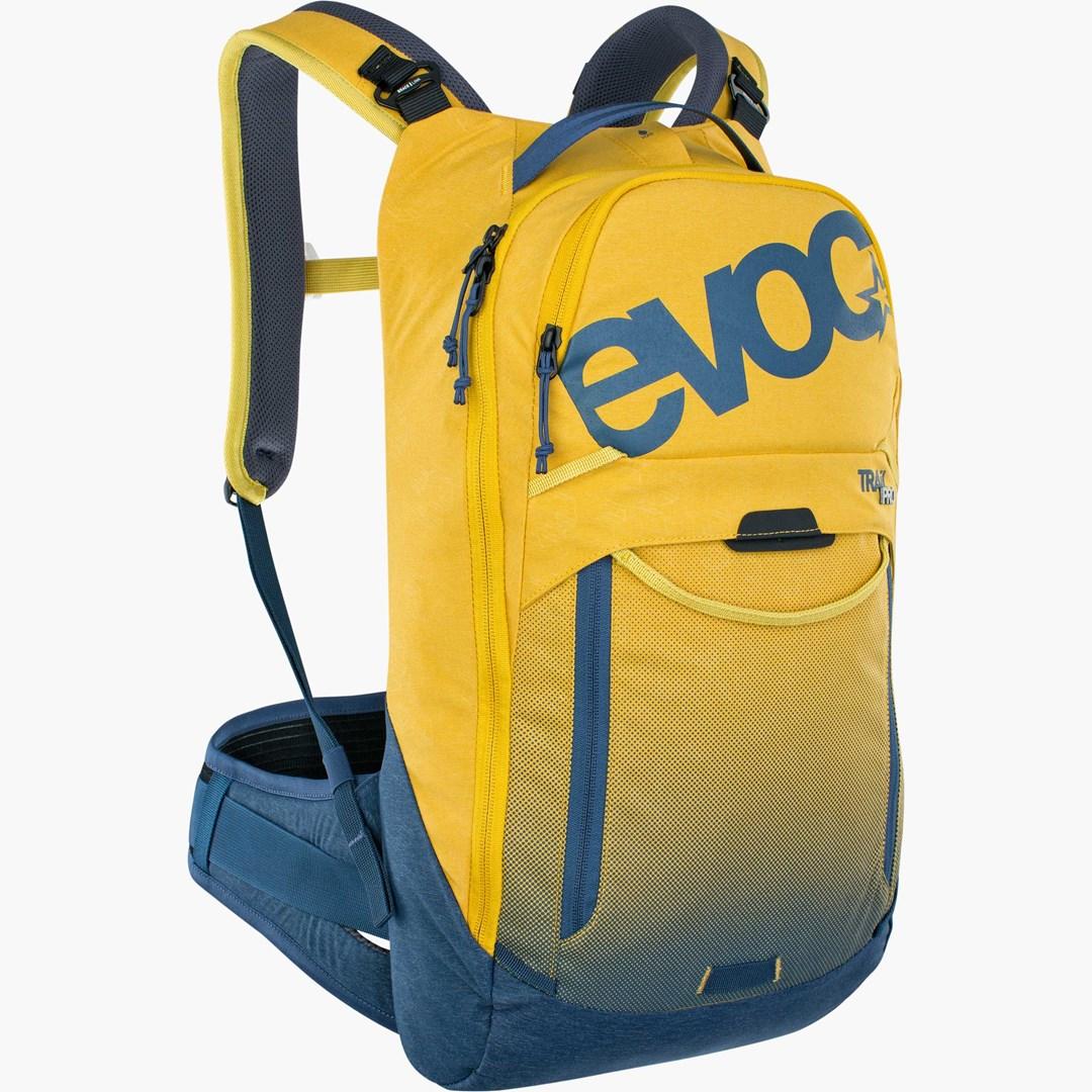 EVOC Trail Pro - cykelrygsæk 10 l, gul/blå, nylon billede