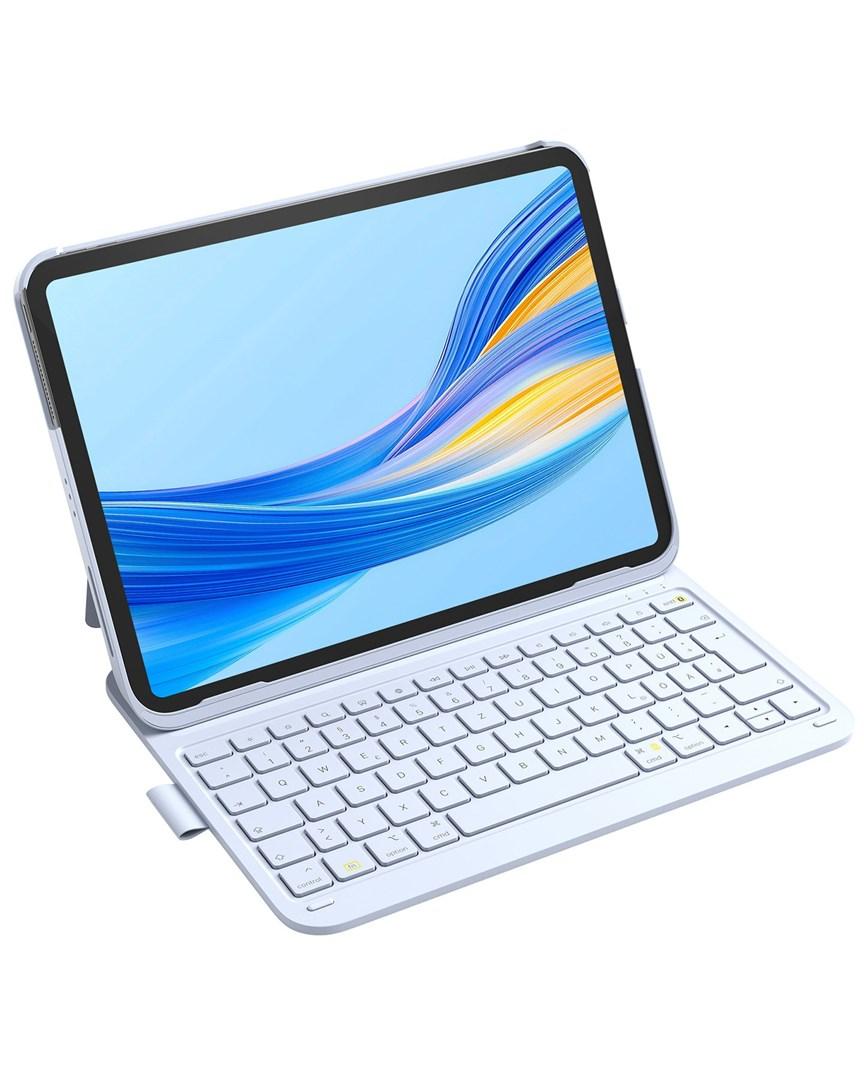 Inateck BK2007 folio-etui med tastatur 11" - blå billede