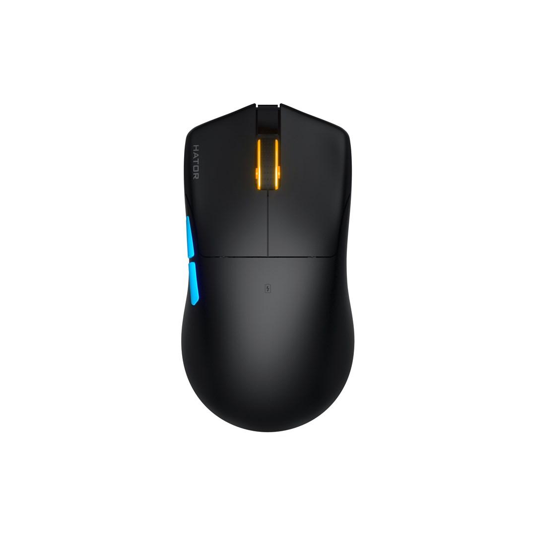 HATOR Pulsar 3 Pro trådløs gaming-mus - højrehånd, 30.000 DPI, RF/Bluetooth/USB billede