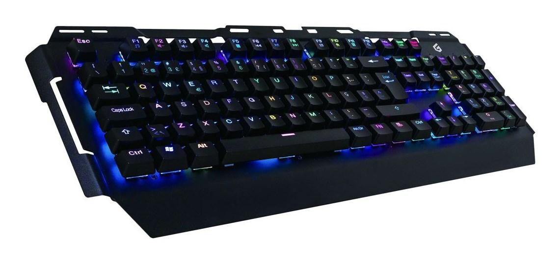 Conceptronic KRONIC mekanisk gaming-tastatur - RGB, portugisisk layout billede