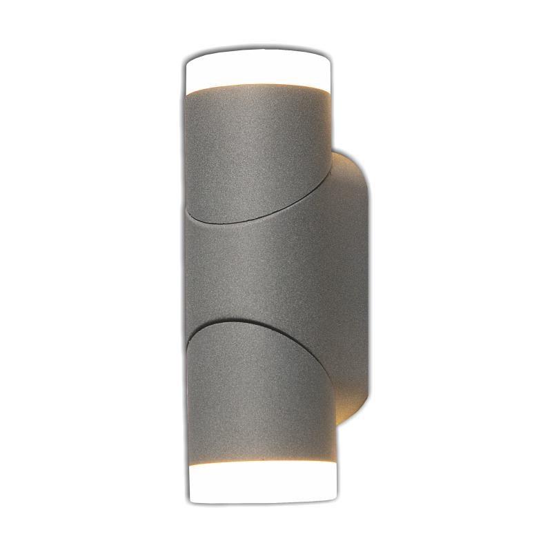 Væglampe med sensor - SANO LED 2×6 W, IP65 billede