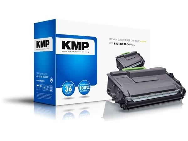 KMP tonerpatron til Brother TN-3480 - sort, 8.000 sider, B-T96 (remanufactured) billede