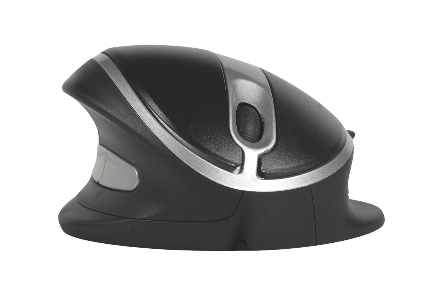 BakkerElkhuizen Oyster kablet ergonomisk mus - ambidextrous, USB-A, laser, 1.200 DPI billede