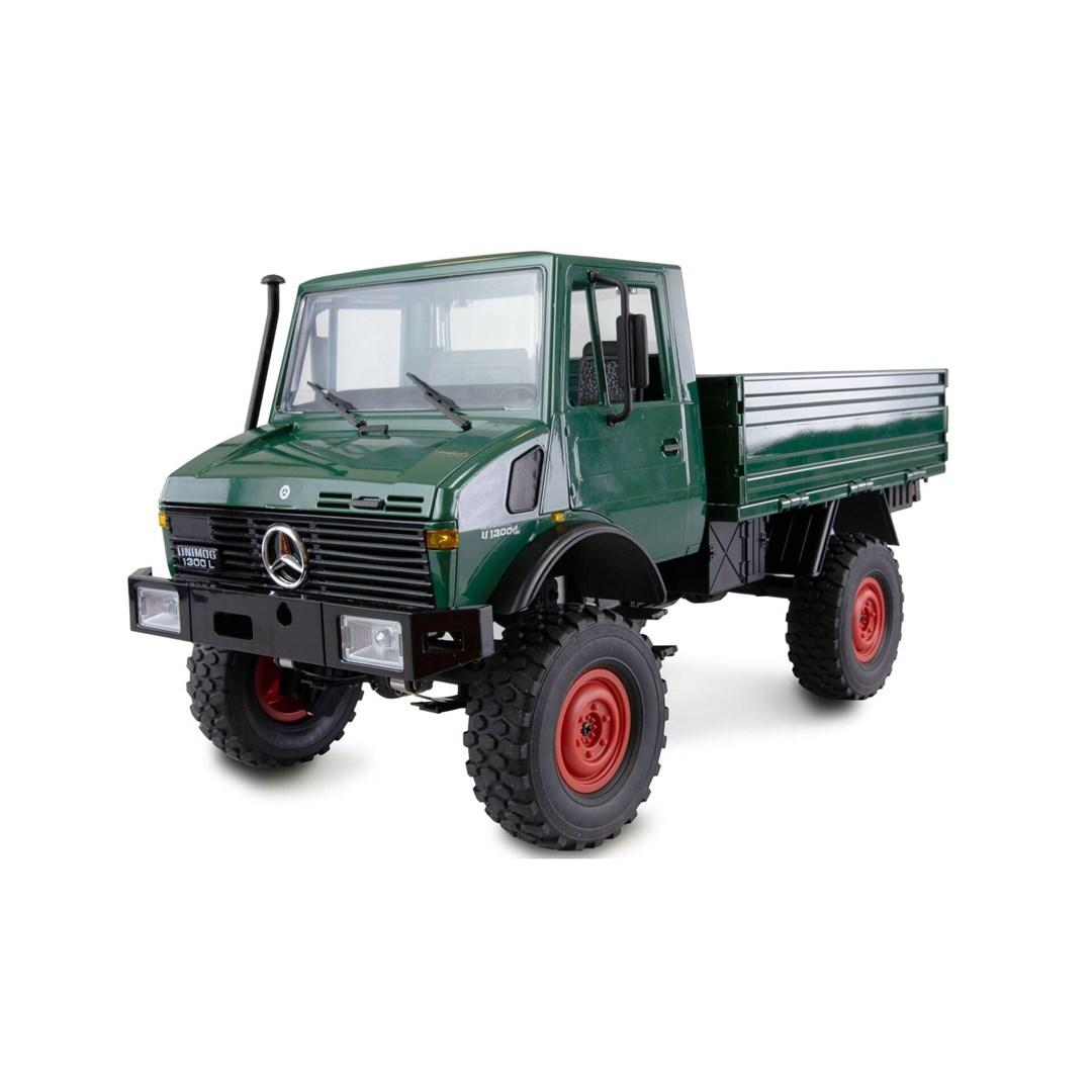 Amewi Mercedes‑Benz Unimog Basic 1:12 RTR - grøn fjernstyret lastbil billede