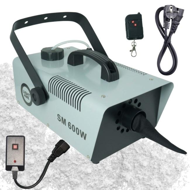 SM 600W snegenerator med fjernbetjening - røg-/partymaskine billede