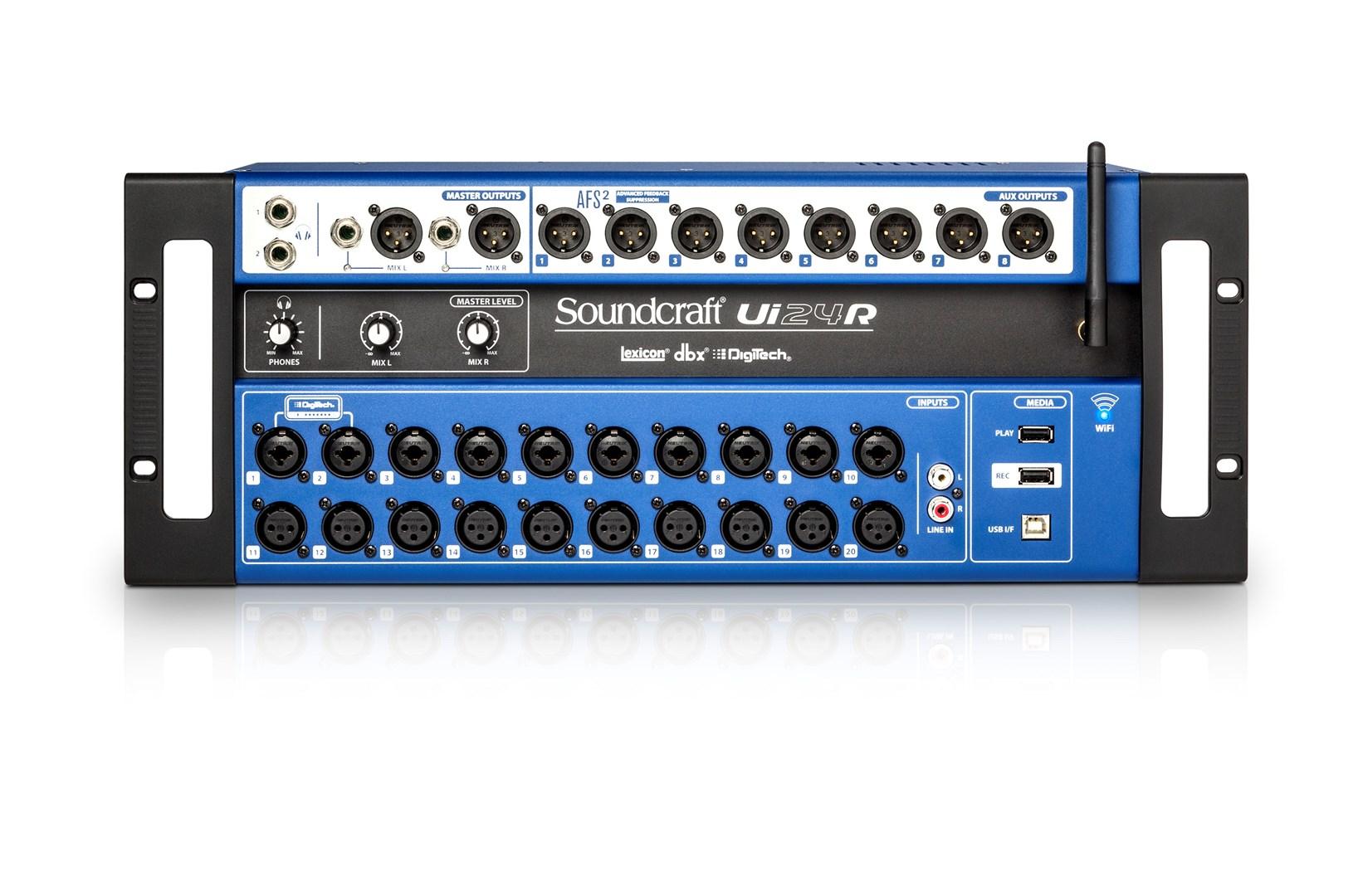 Soundcraft Ui24R - digital netværksmikser til live og studie billede