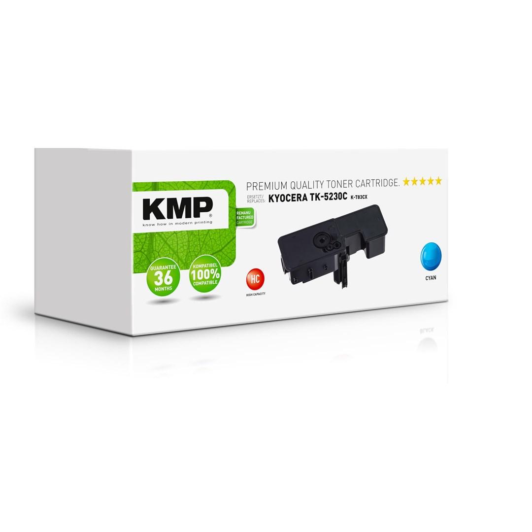 KMP toner til Kyocera TK-5230C - cyan, 2.200 sider, remanufactured billede