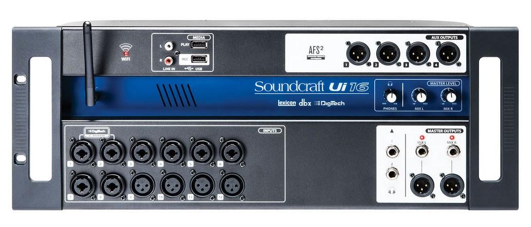 Soundcraft Ui16 - digital netværksmixer til live og studie billede