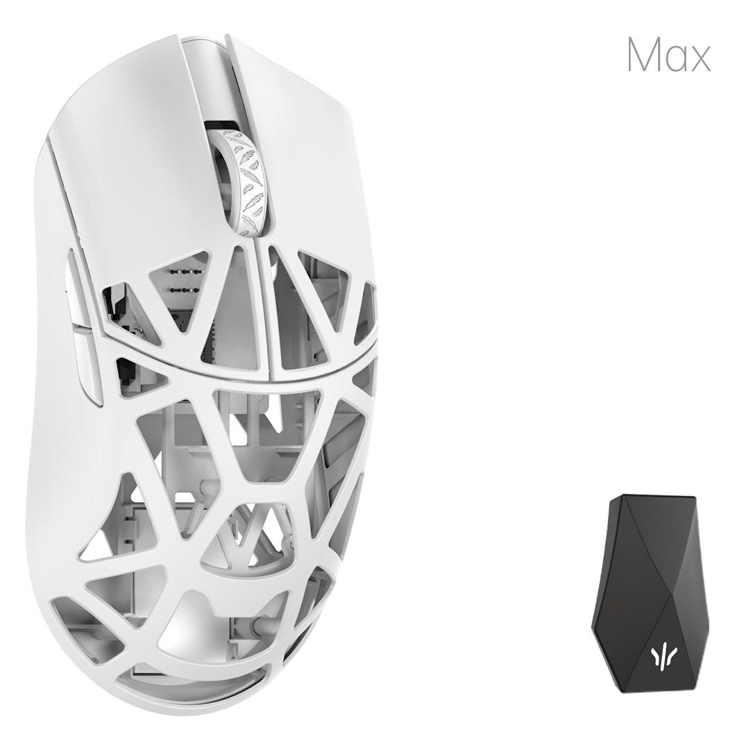 Beast X Max trådløs gaming-mus - ambidextrous, 26.000 DPI (hvid) billede