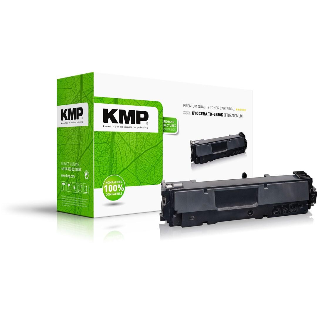 KMP tonerpatron - kompatibel til Kyocera, sort (1 stk.) billede