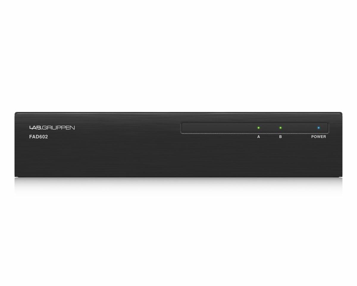 Lab Gruppen FAD602 forstærker - 2 x 60 W, 4 Ω, Dante billede