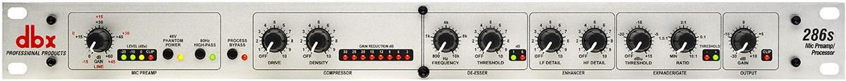 dbx 286s mikrofon-forforstærker og kanalprocessor billede