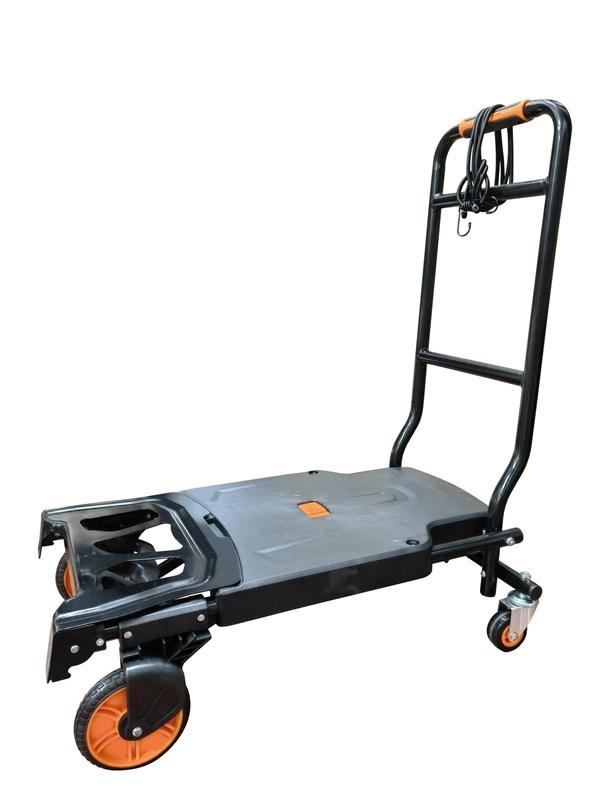 2-i-1 sammenklappelig sækkevogn/transportvogn - 100/150 kg billede