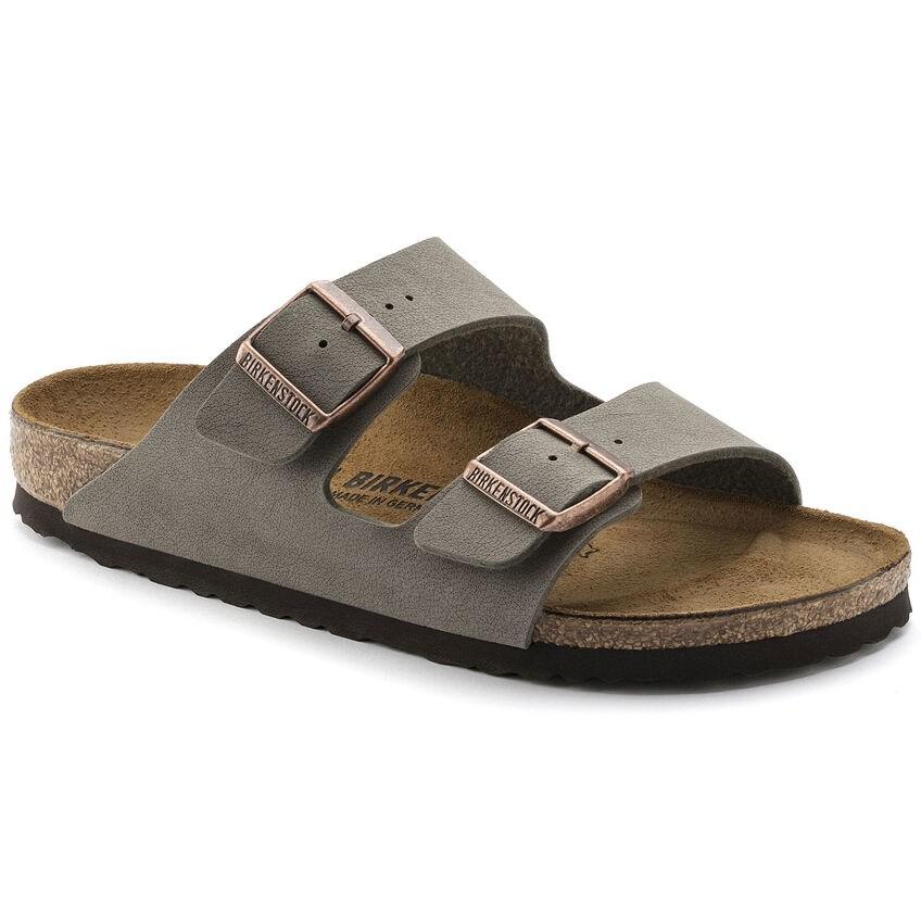 Birkenstock Arizona sandaler - unisex, grå (EU 45) billede