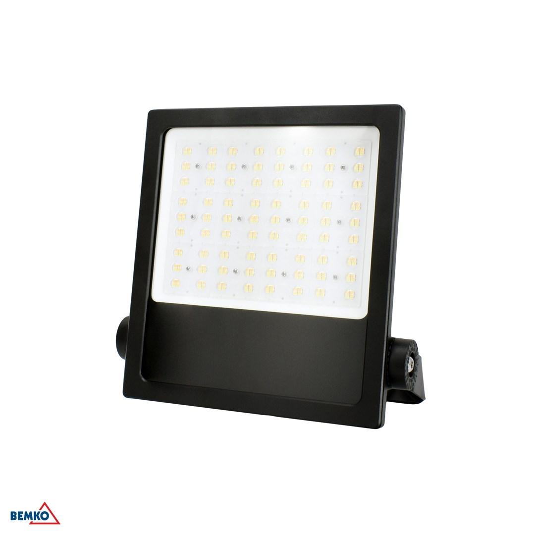 LED projektør TESSA 200 W - 3.000/4.000/5.000 K, 30.000 lm, IP66, 90×90, RAL 9017 billede