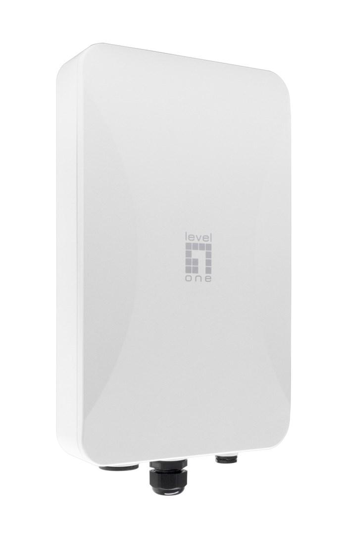 LevelOne AX3000 Dual Band Wi‑Fi 6 udendørs PoE access point, omni billede