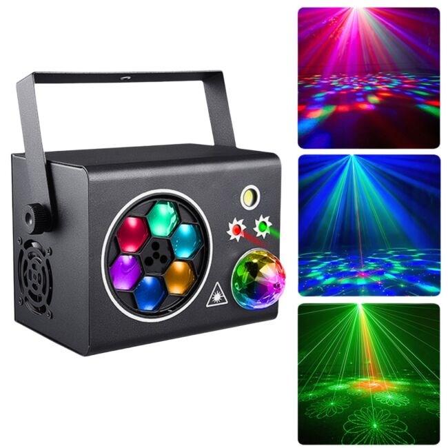 Party-lys multieffekt - Light4Me Party Box-A diskolys billede