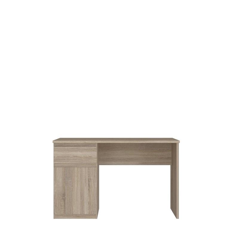 Skrivebord til gaming - brun, 120 × 60 × 75,3 cm billede