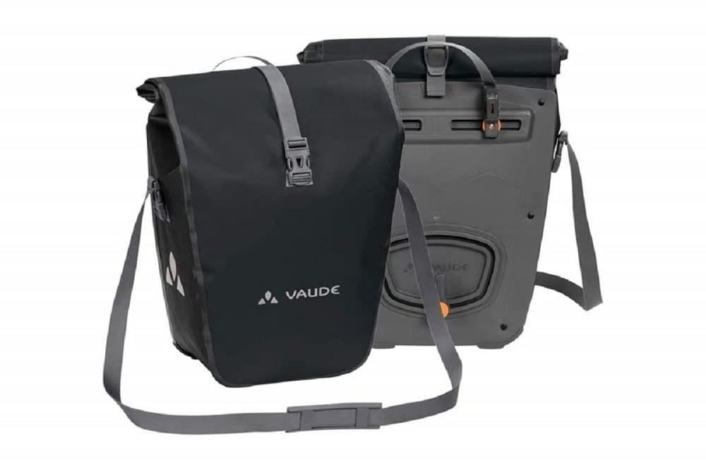 Vaude Aqua Back cykeltaske - sort bagagebærertaske
