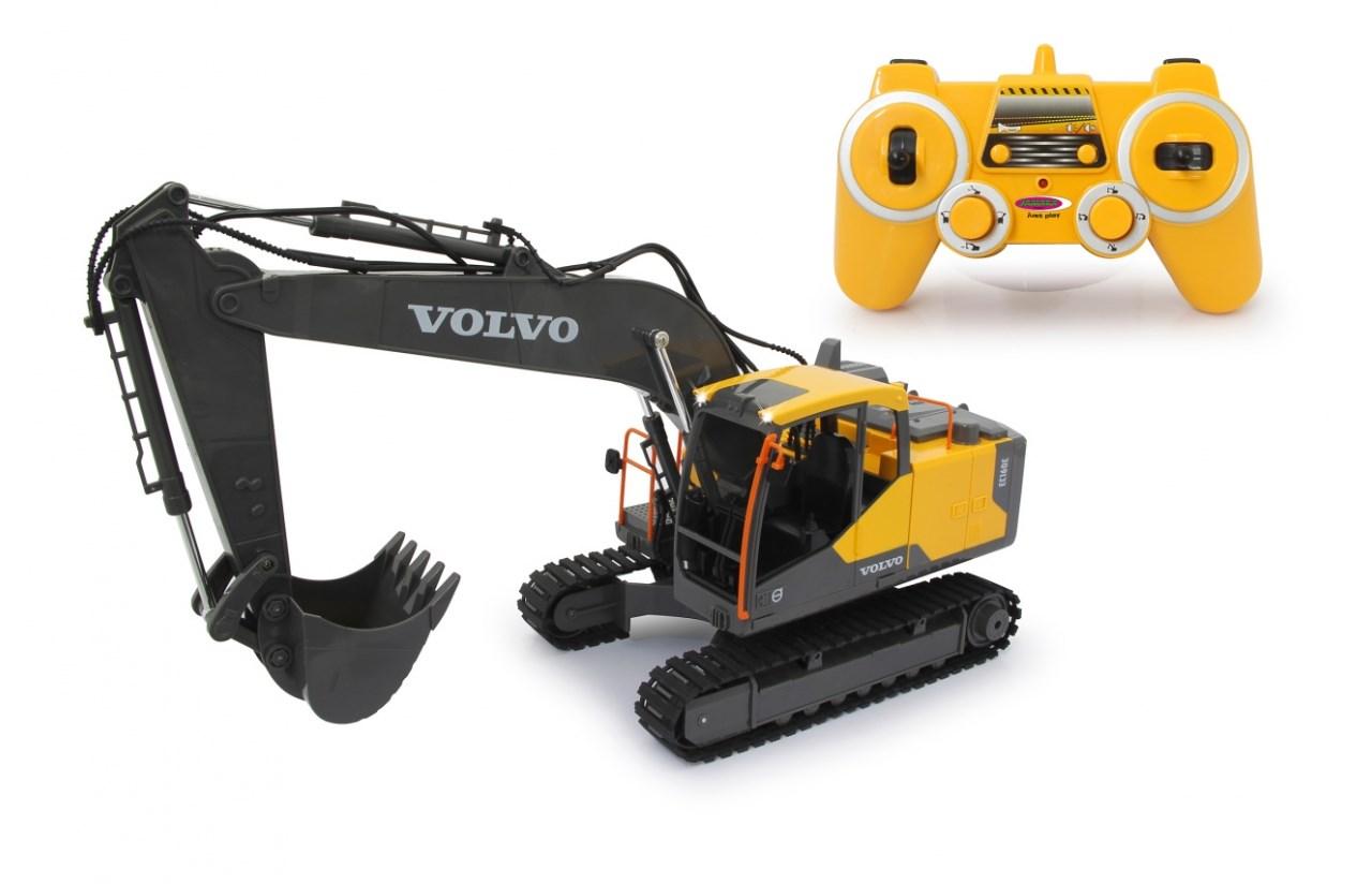 Volvo EC160E fjernstyret gravemaskine - 2,4 GHz RTR, elektrisk billede