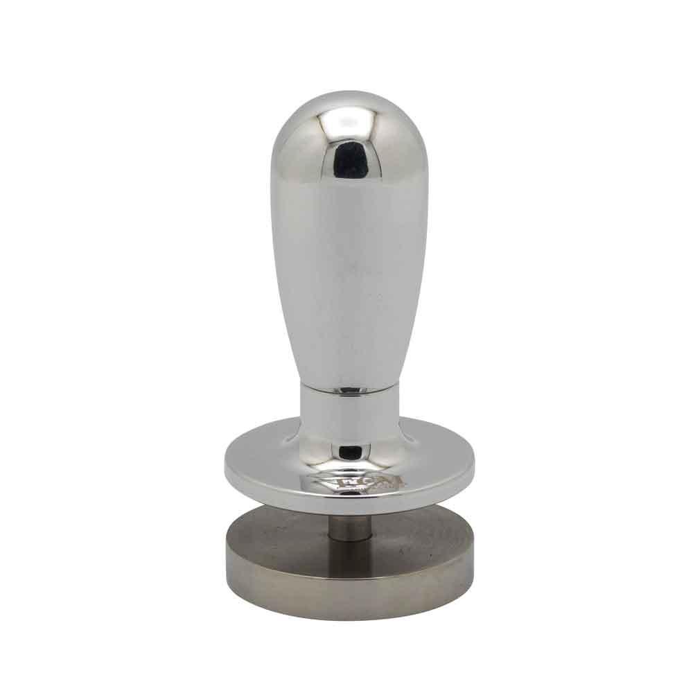 Kaffetamper - poleret aluminium billede