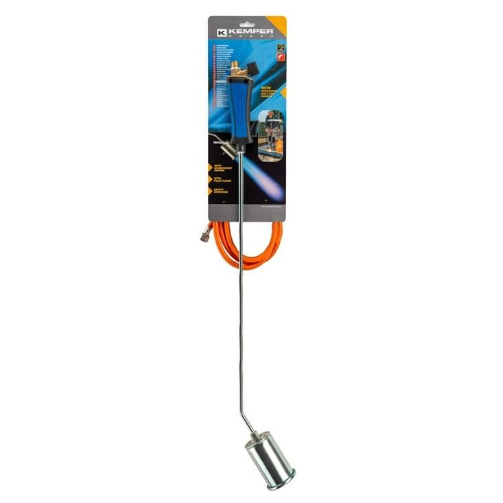 Kemper tagbrænder 86 cm - uden reducer, 5 m slange billede