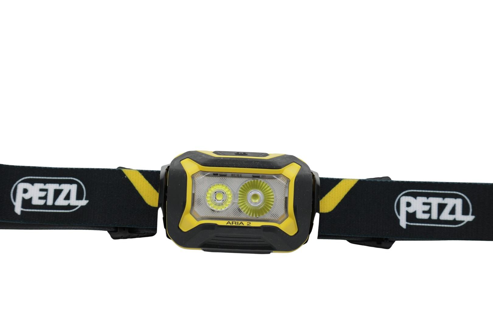Petzl ARIA 2 pandelampe - sort/gul billede