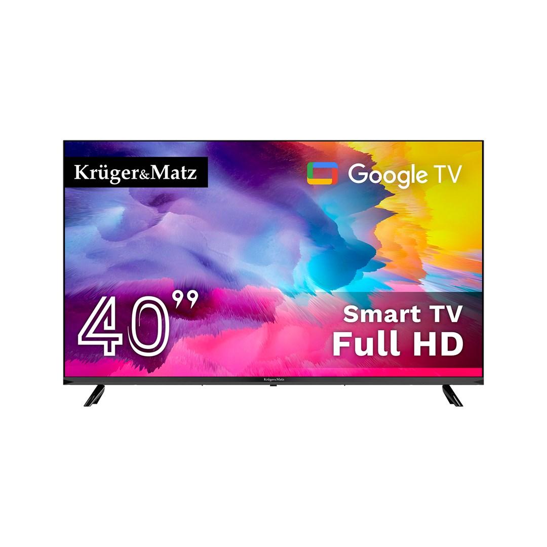 Krüger & Matz KM0240FHD-G 40" Smart TV - Full HD med Google TV, DVB-T2/S2/T/C, H.265 HEVC