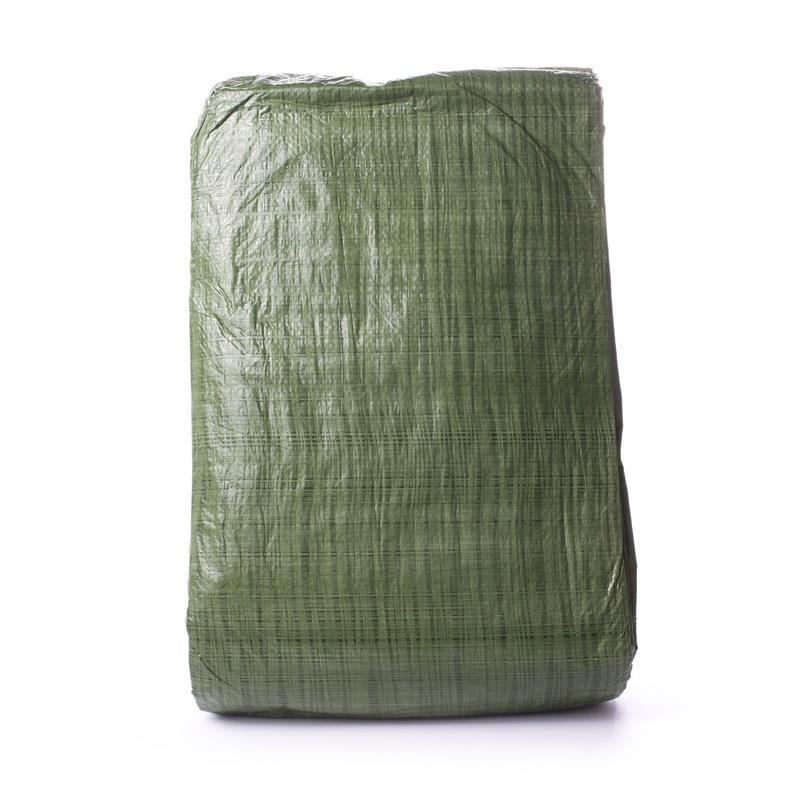 Presenning - grøn 15 × 20 m, 65 g/m² billede
