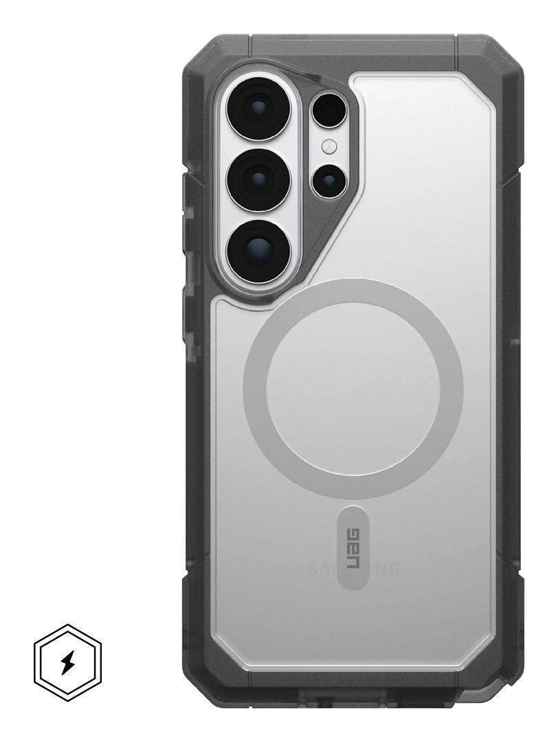 Urban Armor Gear Trooper cover til Samsung, 6,9" - gennemsigtig/Ash, MagSafe-kompatibel billede