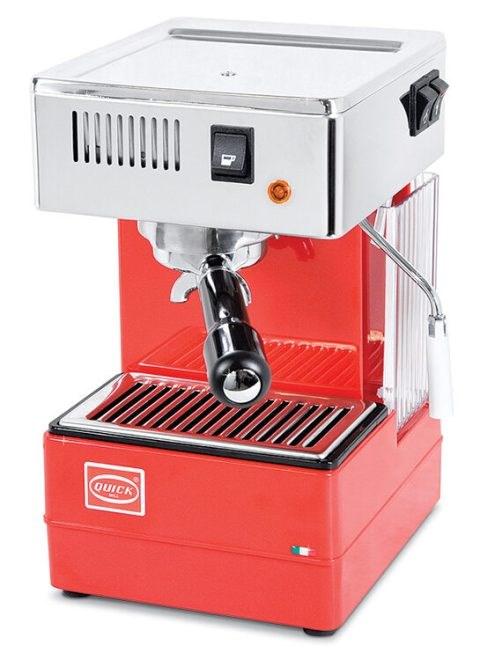 Quickmill STRETTA semi-automatisk espressomaskine 1,8 l - rød/sølv billede