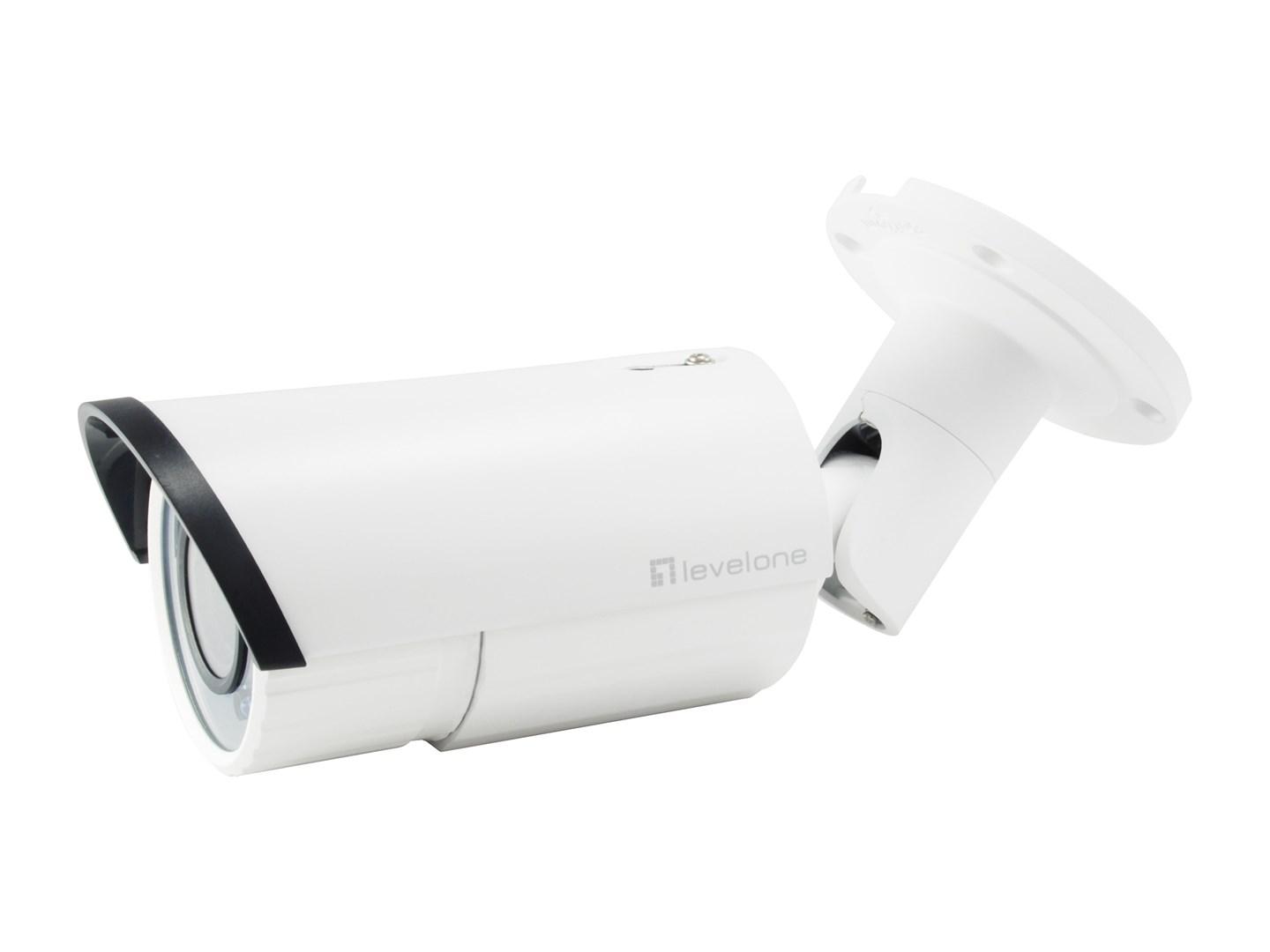 LevelOne GEMINI FCS-5060 IP overvågningskamera 2 MP - 4x optisk zoom, tovejskommunikation, PoE, IP66 til inde/ude billede