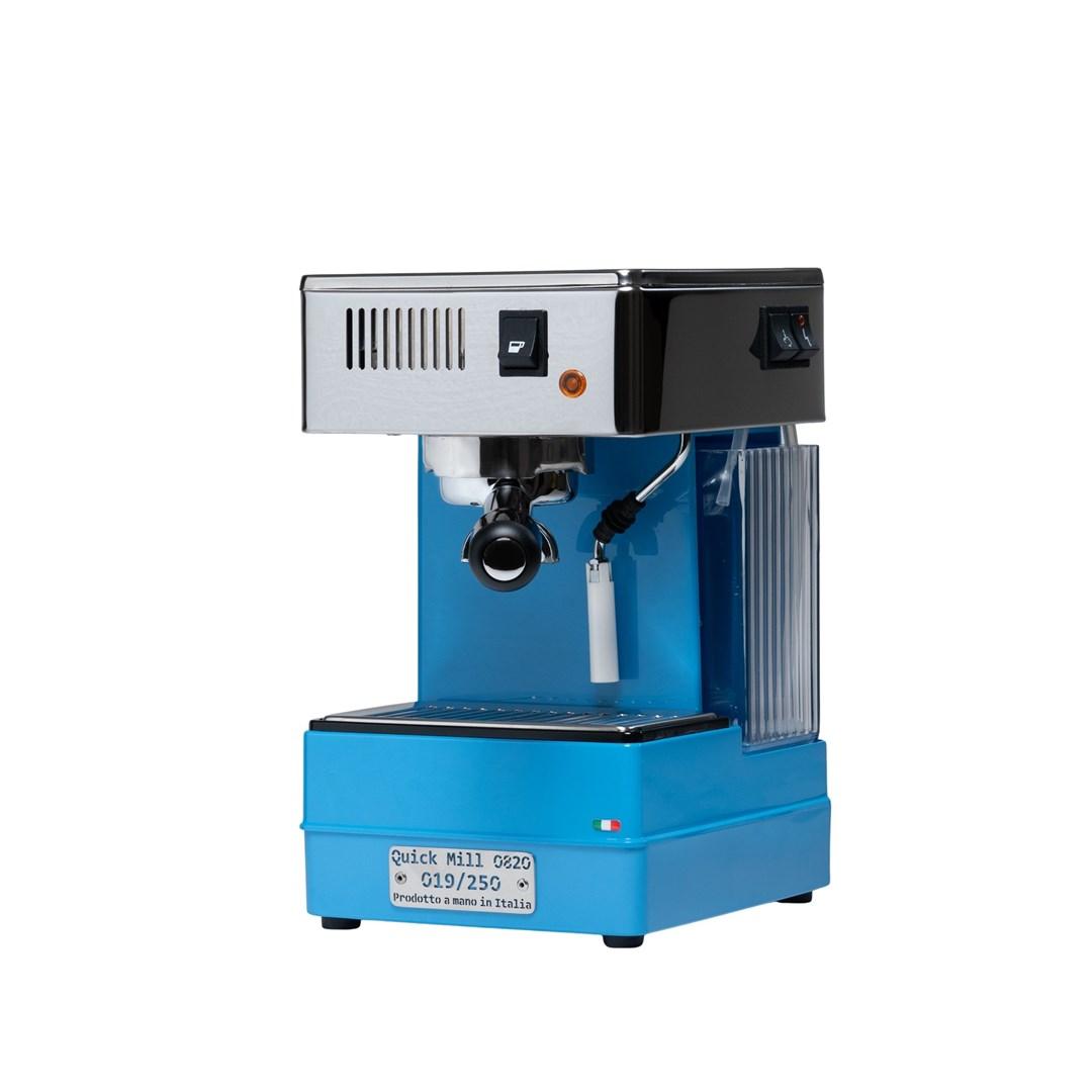 Quick Mill 0820 Stretta Azzurro Blue Limited Edition - espressomaskine billede