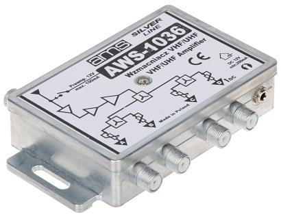 AMS AWS-1036 VHF/UHF antenneforstærker - TV-tilbehør billede