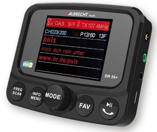 Albrecht DR 56+ DAB+ bilradio-adapter billede