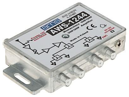 AMS AWS-1244 antenneforstærker - VHF/UHF TV-signal billede