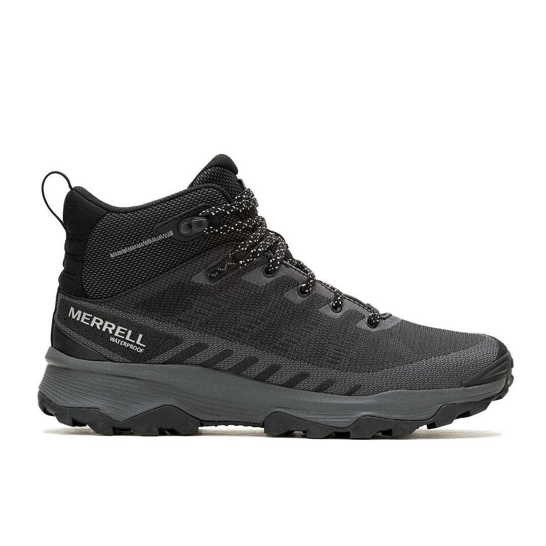 Merrell Speed Eco Mid vandrestøvle - Charcoal/Tangerine (EU 42) billede