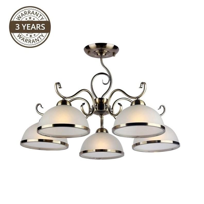 Loftlampe ESTERA MX90746C/5 - 5-licht klassisk loftlampe billede