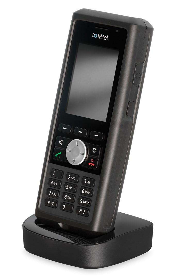 Mitel 732d DECT-telefon - sæt med håndsæt og ladestation billede