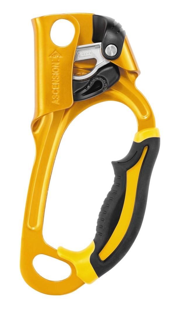 Petzl ASCENSION B17ALN rebklemme - venstre hånd, sort/gul billede