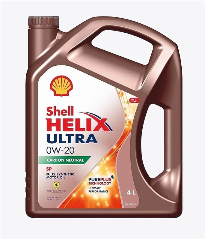 Shell Helix Ultra SP 0W-20 motorolie - 5 l billede